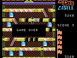 Mr. Do!'s Castle screenshot 8 for Colecovision